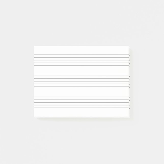 Post-it® Musique, minimaliste (Devant)