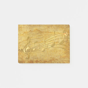 Post-it® Musique Notes Papier Vintage