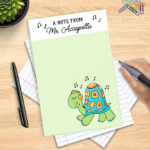 Musique Turtle Professeur de Musique Customisé
