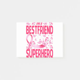 Post-it® My Bestfriend Is A Superhero Breast Cancer