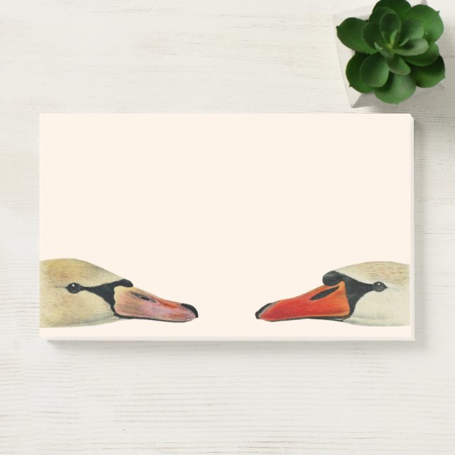 Post-it® Nature Les multiples visages d'un cygne (Bureau)