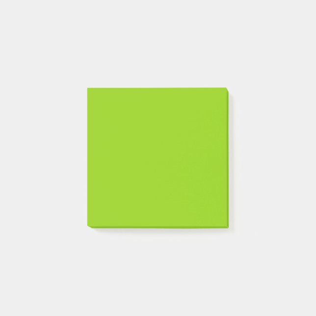 Post-it® Naughty Green PERTOMIZABLE (Devant)