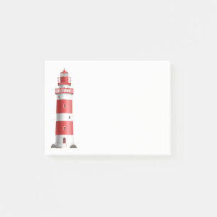 Post-it® Nautical Lighthouse Beach Ocean Sailor