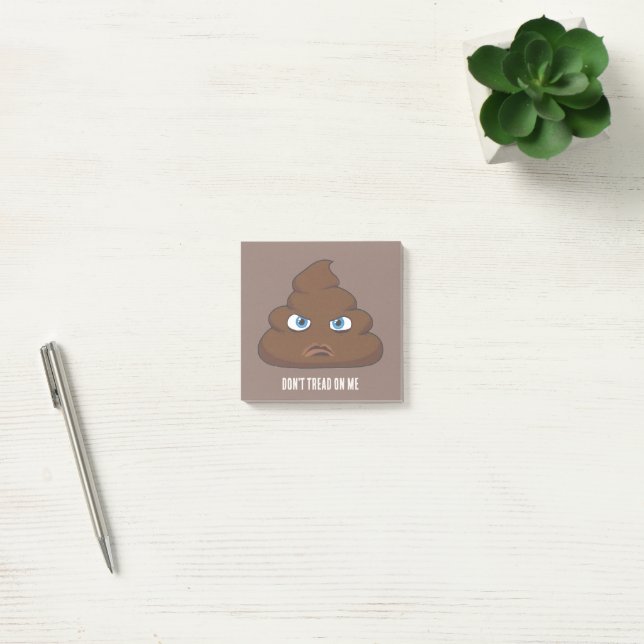 Post-it® Ne me fais pas de bruit Poo (Bureau)
