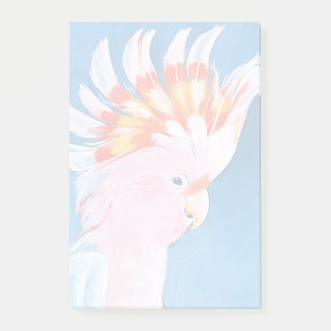 Post-it® Neon Mohawk - Cockatoo rose (Devant)