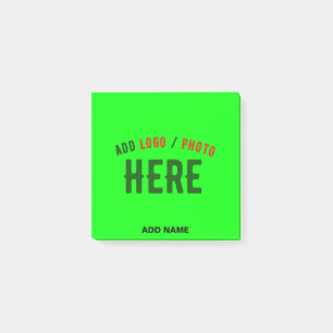 POST-IT® NEON VERT MODERNE ET ÉLÉGANT MARQUE VÉRIFIÉE