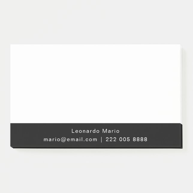 Post-it® Nettoyage Professionnel Simple (Devant)