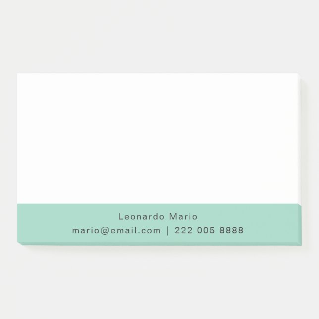 Post-it® Nettoyage Professionnel Simple (Devant)