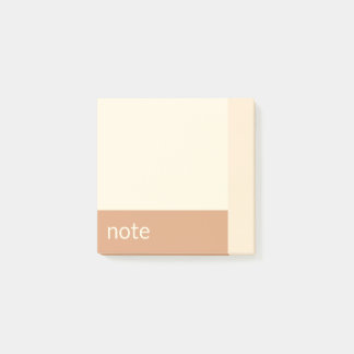 Post-it® Nettoyer le bronzage de fille et la crème personna