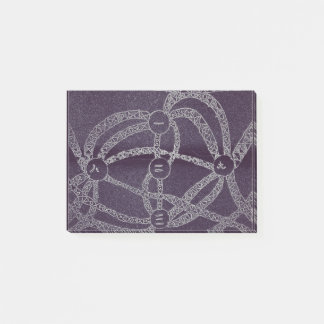 Post-it® Neuf lune dans le monde sombre