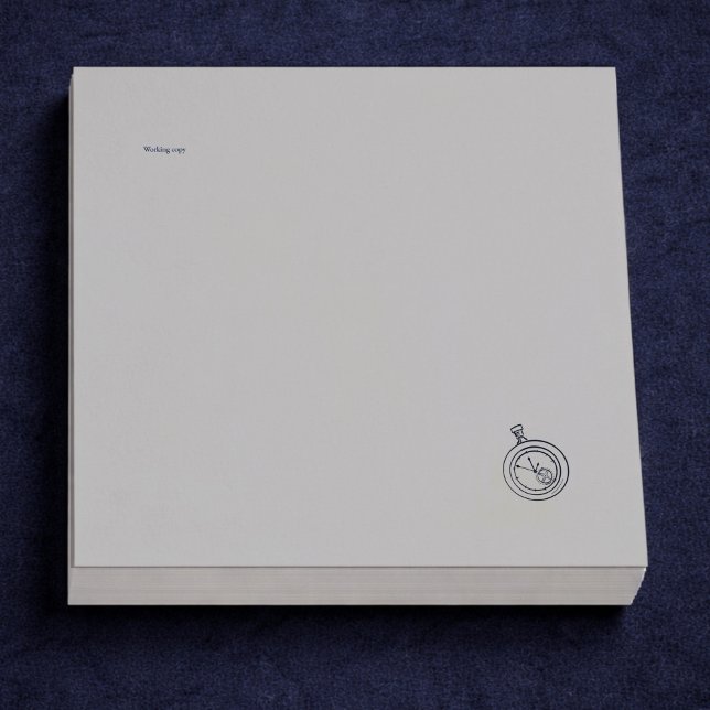 Post-it® Nocturnal Study dark academia Pocket Watch    (Créateur téléchargé)