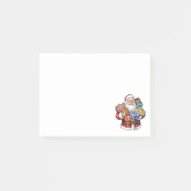 Post-it® Noël classique de Jolly Santa Claus (Devant)