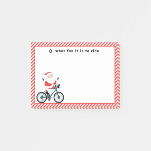 Post-it® Noël cycliste