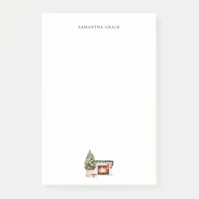 Post-it® Noël de Noël de Noël personnalisé Post-it Notes (Devant)