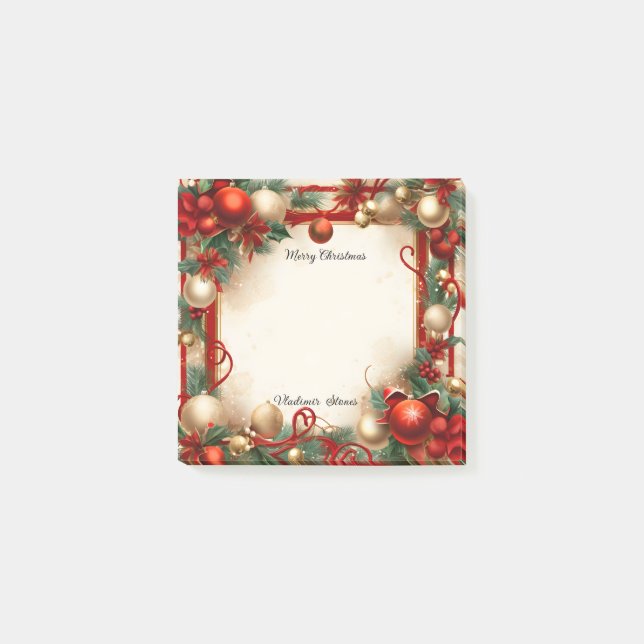 Post-it® Noël et jours fériés (Devant)