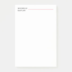 Post-it® Noir & Blanc Moderne Professionnel Exclusif