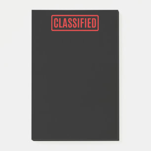 Post-it® Noir classé