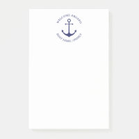 Nom de bateau personnalisé Bienvenue à bord de l'a