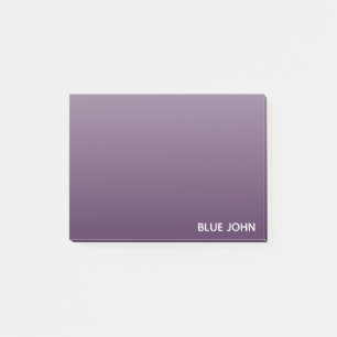 Post-it® nom de couleur violet Blue John