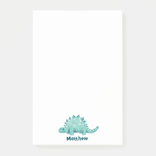 Post-it® Nom des enfants Dinosaur (Devant)