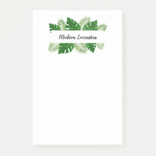 Post-it® Nom des Feuilles tropicaux