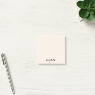 Post-it® Nom élégant personnalisé Home Office Business
