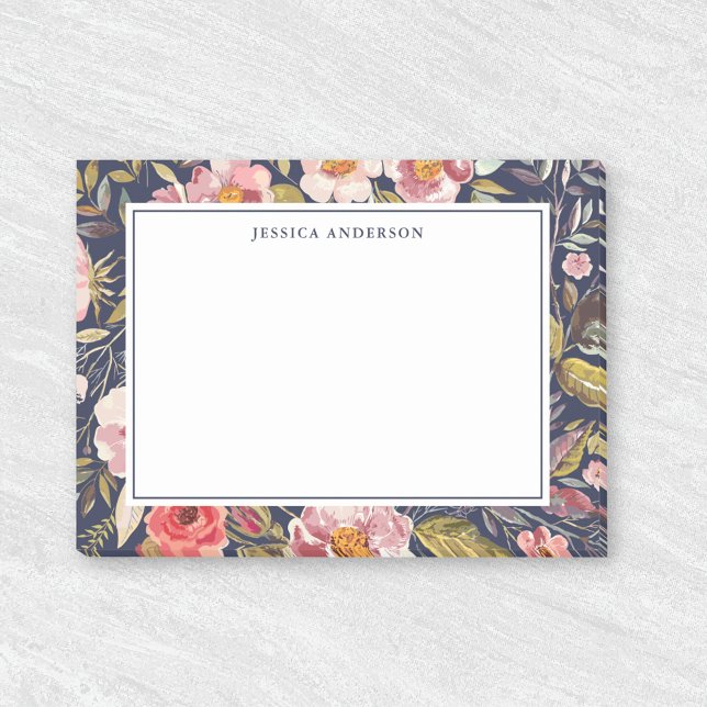Post-it® Nom floral lusical personnalisé (Créateur téléchargé)