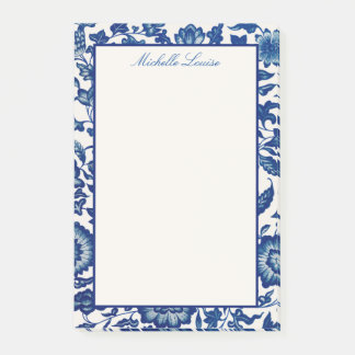 Post-it® Nom personnalisé Floral Flat Post-its Post-its Not