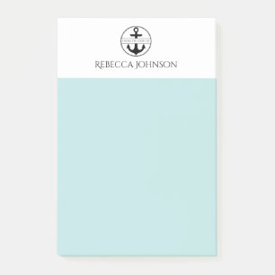 Post-it® Nom personnalisé "From the Desk of" à deux tons