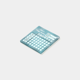Post-it® Nom personnalisé | Salah/Prayer Tracker Hebdomadai