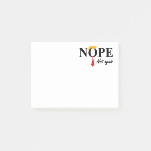 Post-it® Non. Pas À Nouveau.