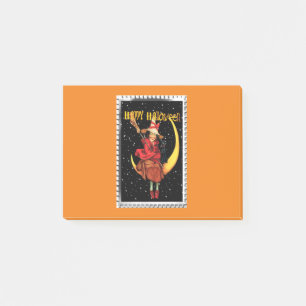 Post-it® Nostalgale Halloween Bonne sorcière et son chat