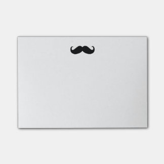 Post-it® Note 4x3 de Courrier-it® de moustache de hippie