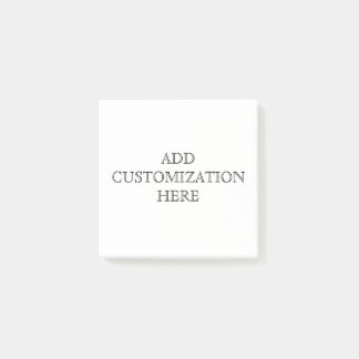 Post-it® Note à coller personnalisée