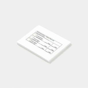 Post-it® Note à coller pour le courrier