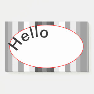 Post-it® Note Bonjour