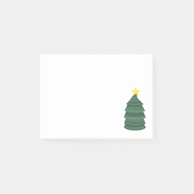Post-it® Note collante d'arbre de Noël (Devant)
