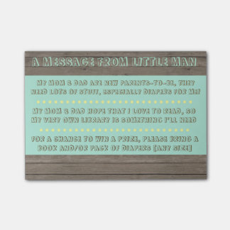 Post-it® Note de baby shower