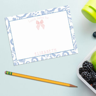 Post-it® Note de déjeuner personnalisée pour enfants à moti