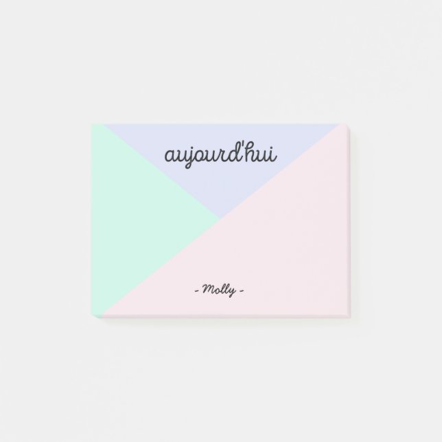 Post-it® Note de post-it d'Aujourd'hui (Devant)