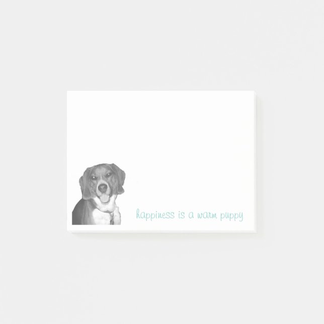 Post-it® note de post-it de beagle (Devant)