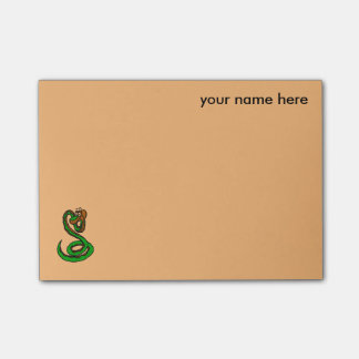 Post-it® note de post-it personnalisée par serpent de bande