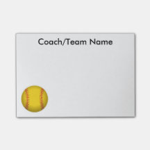 Note de publication de softball