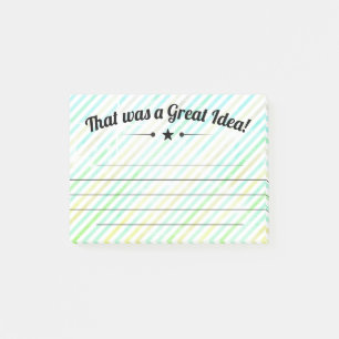 Post-it® Note de récompense de reconnaissance des employés