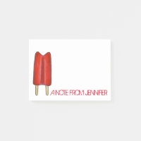 Note personnalisée Red Twin Pop Popsicle Poster