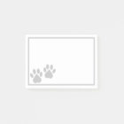 Note Post-it Empreinte de patte