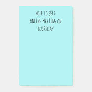 Post-it® "Note pour soi" Funny Home Office Notes