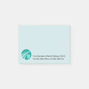 Post-it® Notepads chicnon modifiable Office Dentist