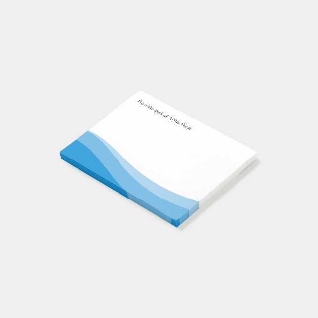 Post-it® Notepads personnalisées et tendance (Incliné)