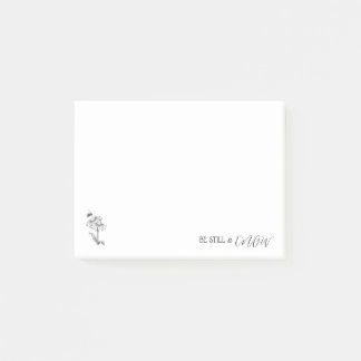 Post-It® Notes, 10.2 cm x 7.6 cm BE STILL AND KNOW Post-it Notes